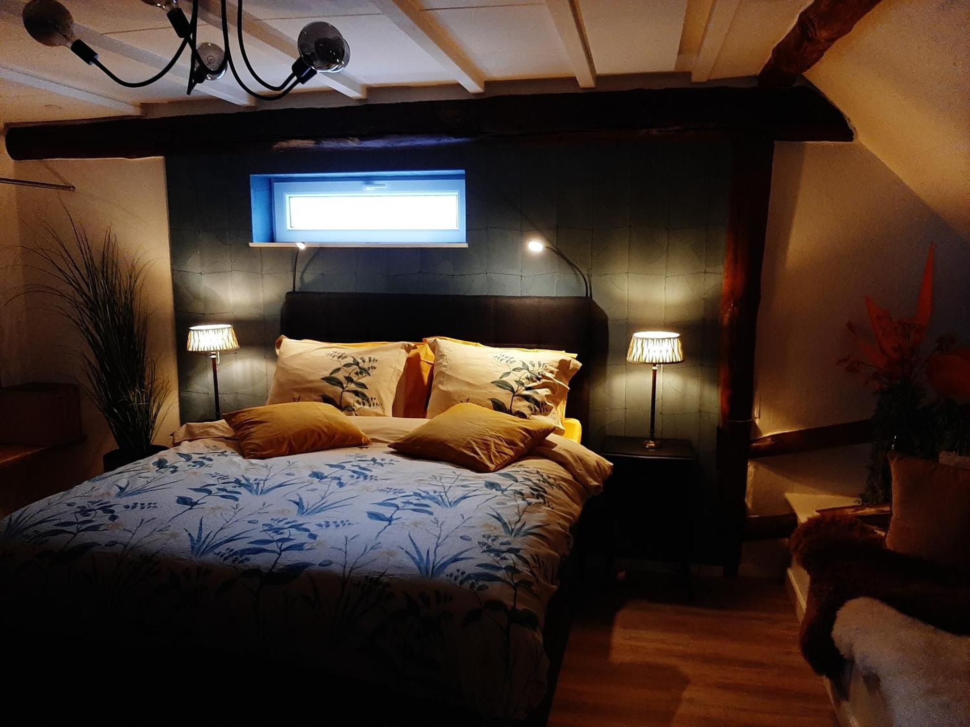 Loft De Hooizolder Met Sauna Bij Te Boeken Gees المظهر الخارجي الصورة