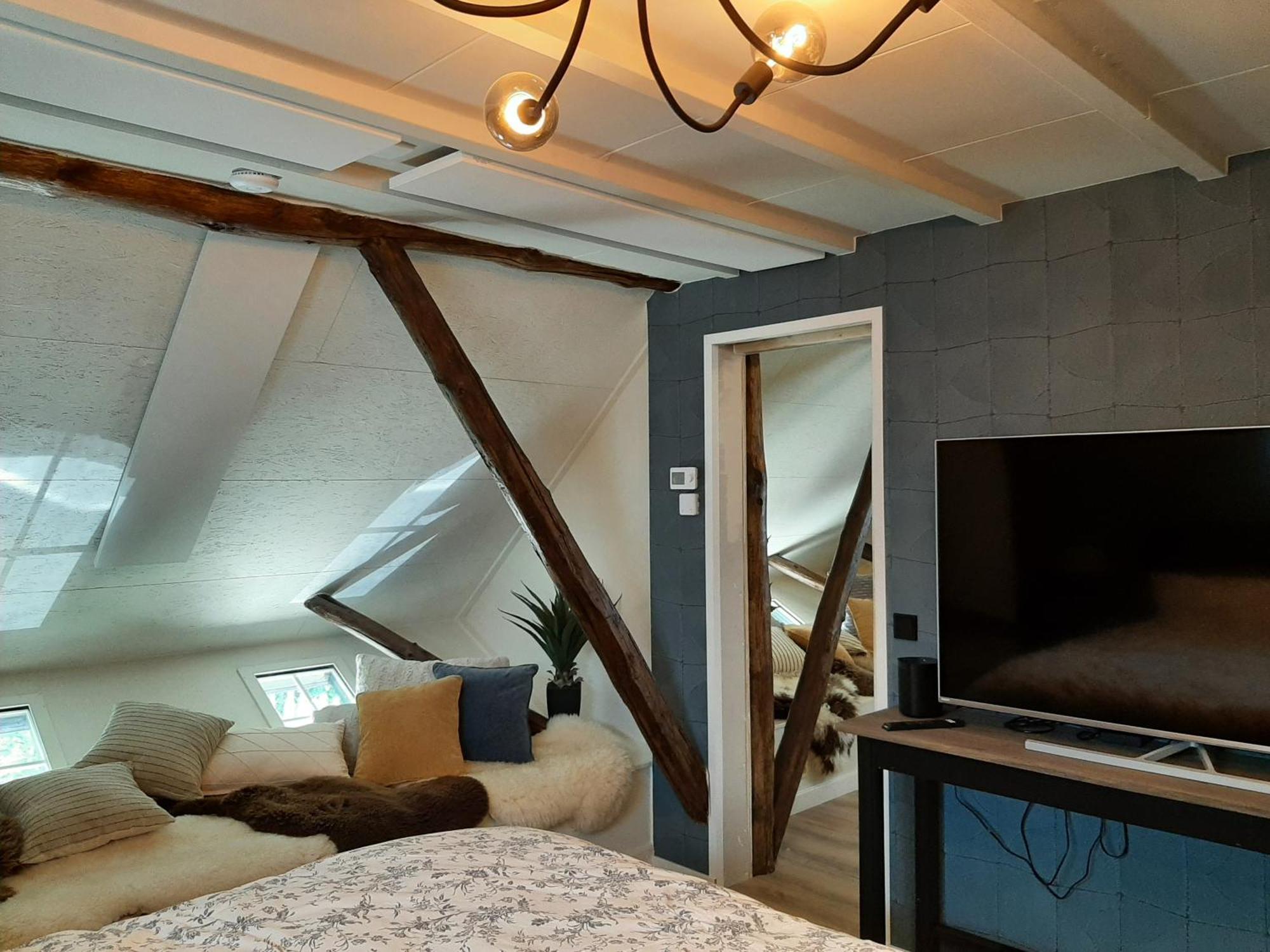 Loft De Hooizolder Met Sauna Bij Te Boeken Gees المظهر الخارجي الصورة